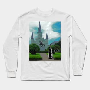 Raven Widow in Jackson Square Long Sleeve T-Shirt